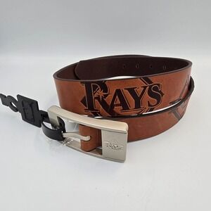 Tampa Bay Rays Logo Belt Size 32/80 NEW